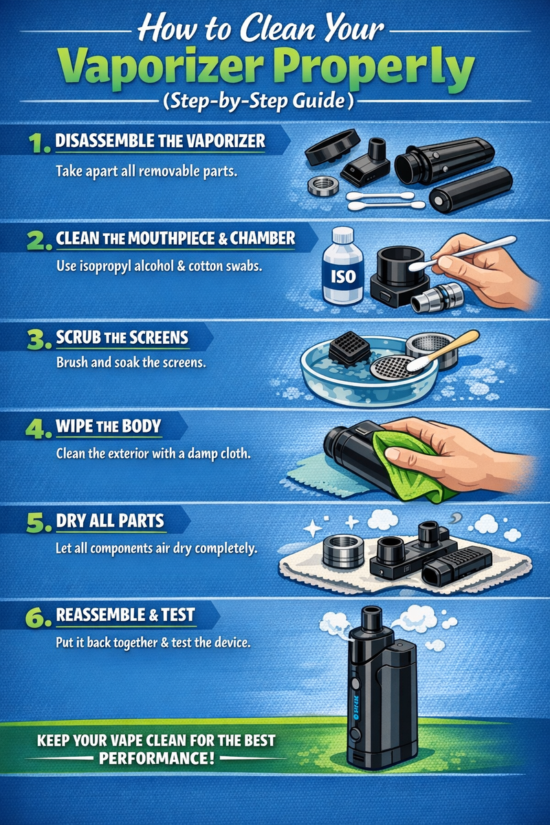 how to clean vape battery without alcohol Your Vaporizer Properly (Step-by-Step Guide) – PURI5 Flavors:Tobacco Digiflavor Sky 25K Flavors: Large