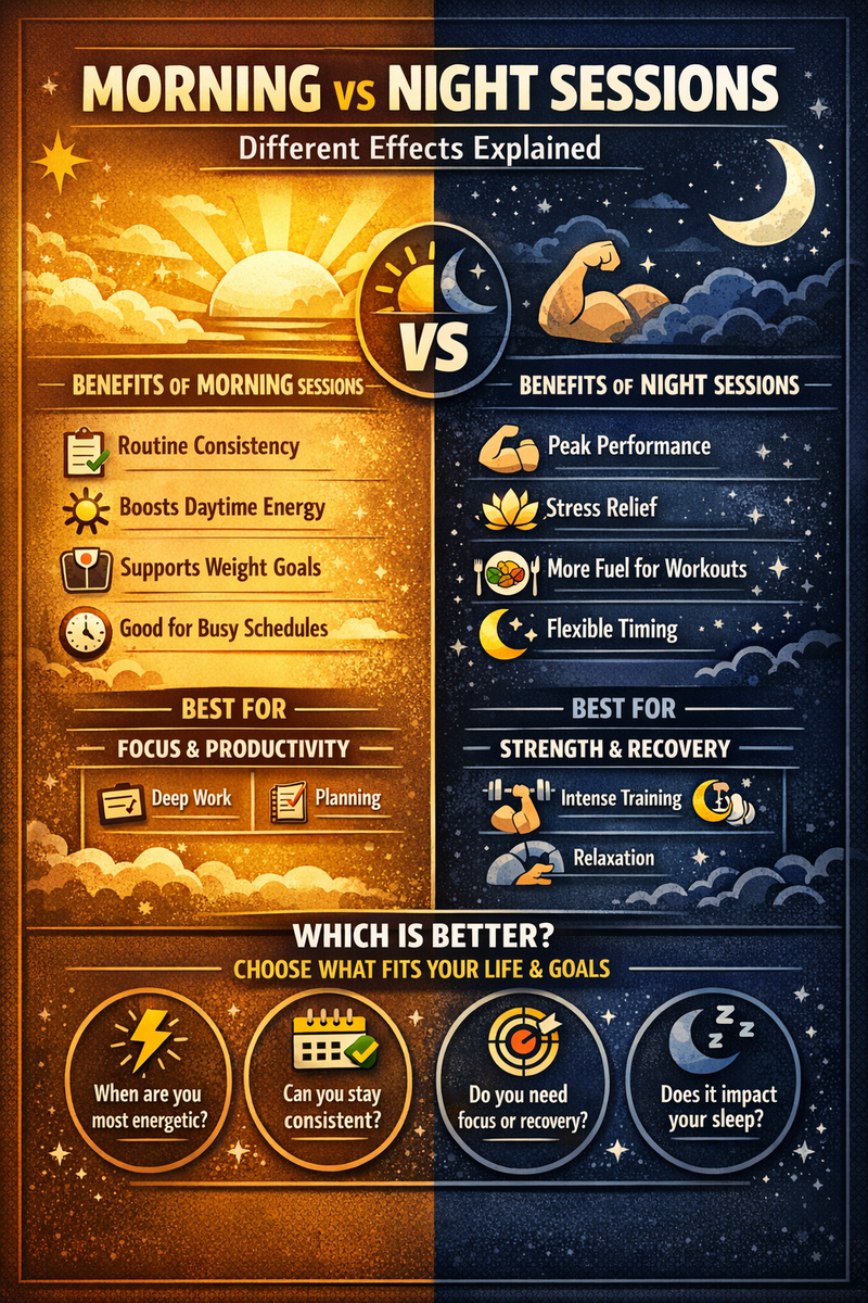 Working Out At Night Vs Morning Reddit