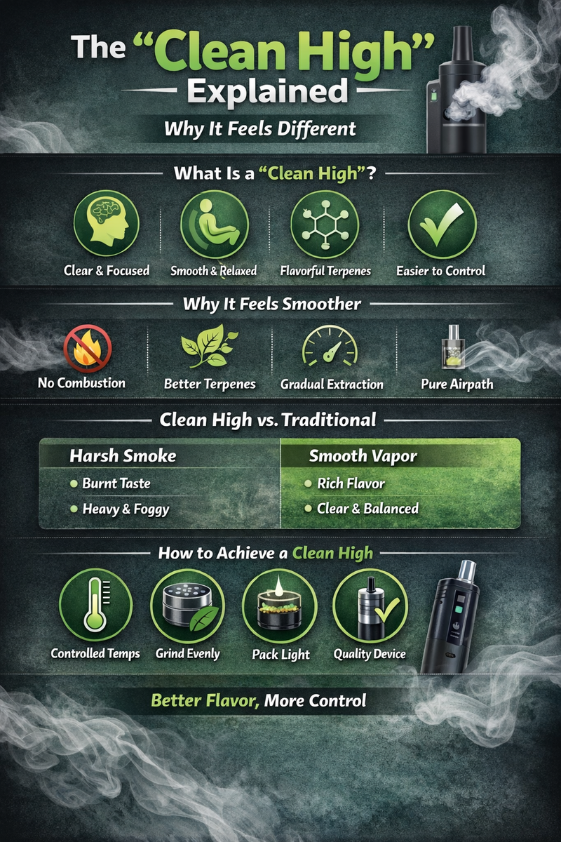 The “Clean High” Explained: Why It Feels Different